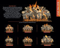 ASSEMBLED 30IN 3 BURNER NATURAL GAS W/MODULATING MILLIVOLT AND REMOTE SYSTEM
