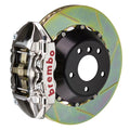 Brembo 90-05 NSX Rear GTR BBK 4 Piston Billet345x28 2pc Rotor Slotted TY3L -  Nickel Plated
