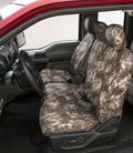 21C F150 ALL CABS(EXC. MAX RECLINE)FRONT ROW SEAT COVERS MULTI PURPOSE CAMO