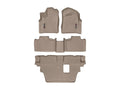 WeatherTech Tan Front Rear and Rear Floorliners Fits -20-25 Durango 459301-45324-2-3