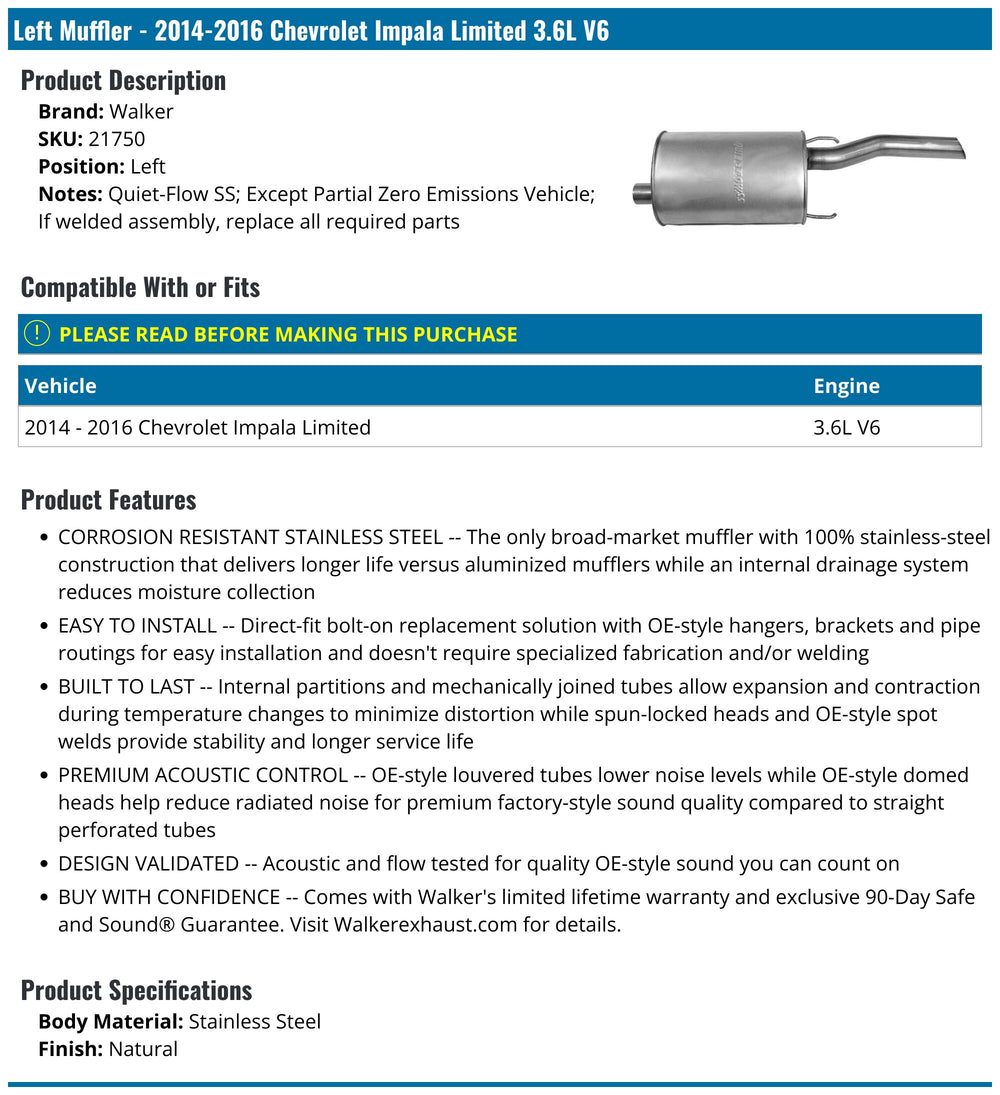QUIET FLOW MUFFLER