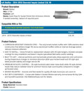 Walker Exhaust muffler