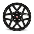 Mamba M23 18x9 5x127 ET12 Gloss Black w/ Machined Ball Cut