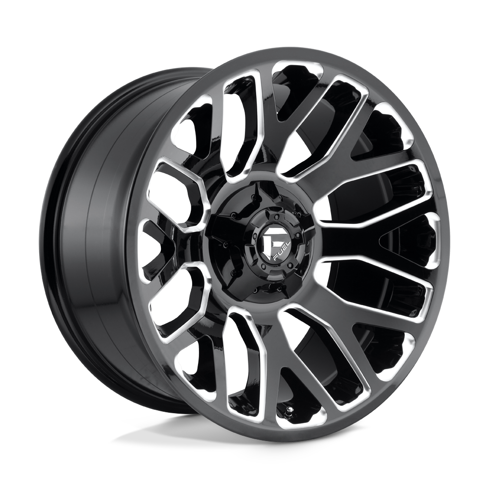 D607 20X9 8X6.5 GL-BLK-MIL 20MM
