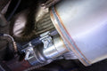 CB EXH 9706 WRANGLER TJ SGL REAR EXIT 2.5ININTER & TAIL PIPE STREET PRO MUFF/HW