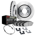 DFC 19-25 Cadillac Escalade Rear Rotors with Ultimate Duty Performance Brake Pads w/Sensor/Hardware