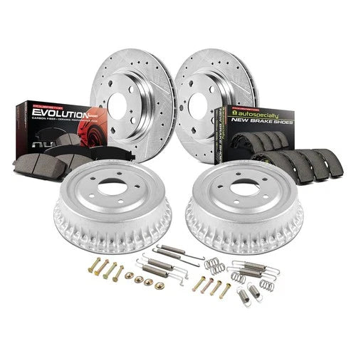 Power Stop 13-15 Honda Civic Front & Rear Z23 Evolution Sport Brake Kit