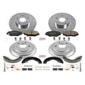 Power Stop 13-15 Honda Civic Front & Rear Z23 Evolution Sport Brake Kit