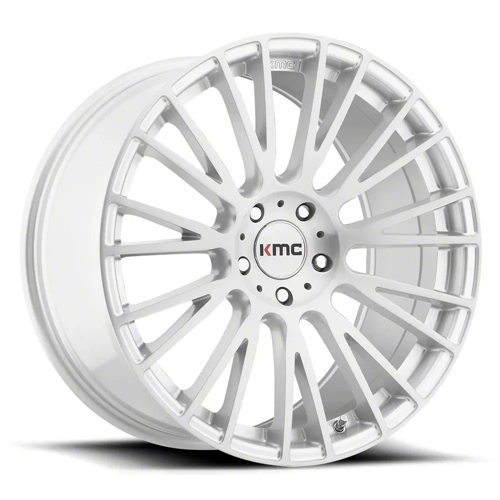 ~(32 lbs. 23X23X11)~ KM706 20X8.5 5x4.5 BRUSHED SLV 35MM