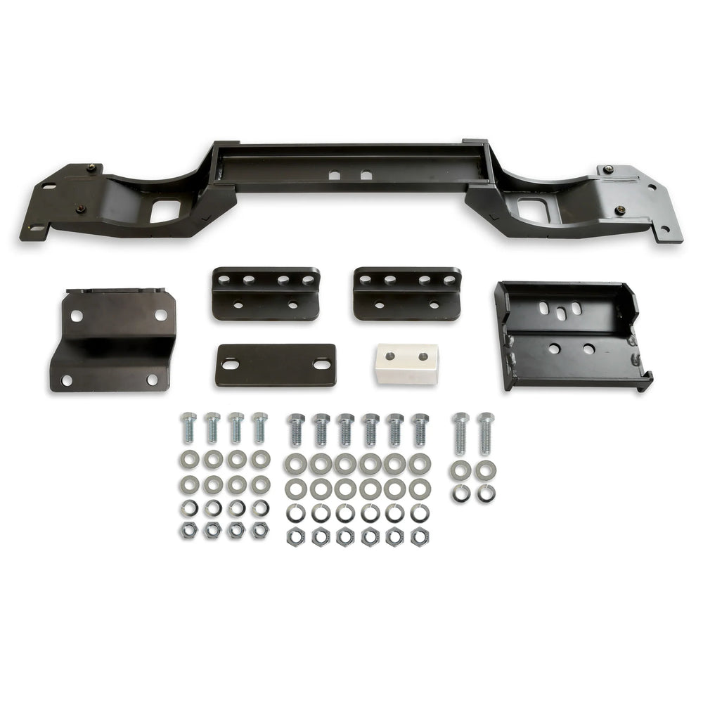 7081 CAMARO/FIREBIRD LS SWAP TRANSMISSION CROSSMEMBER BLACK COAT