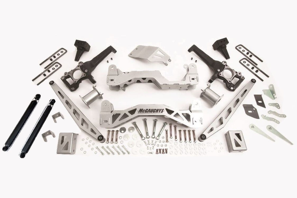 ~(296 lbs. 45X25X17)~ 2009-12 Ford F-150 6.5 in Lift Kit (2WD) w/ front AND rear shocks -NEW-