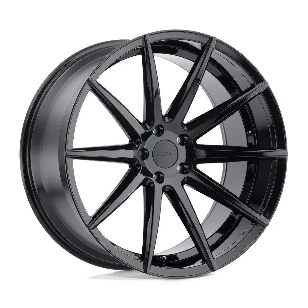 ~(40 lbs. 24X24X11)~ TSW CLYPSE 22x9.0 5/114.3 ET37 CB76.1 GLOSS BLACK