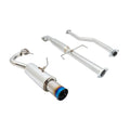 Megan Racing blue cat-back exhaust