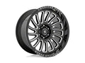 AC004 20X10 6X5.5 G-BLK MILLED LEFT