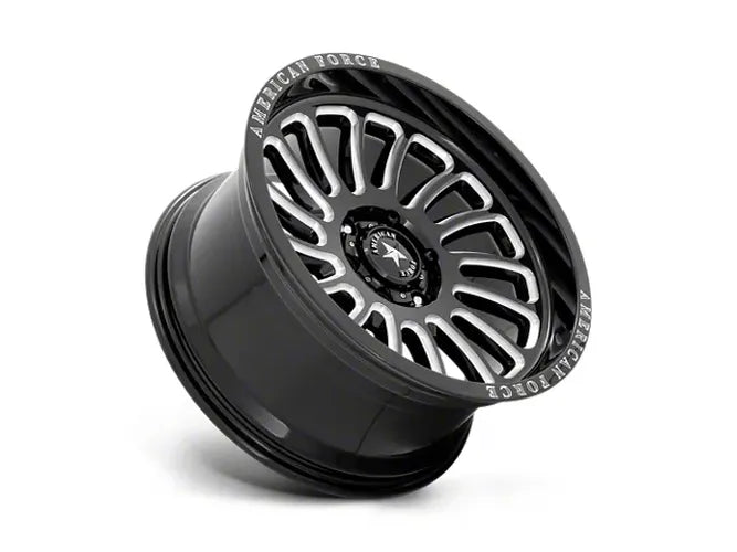 AC004 20X10 6X5.5 G-BLK MILLED LEFT