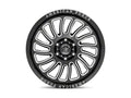 AC004 20X10 6X5.5 G-BLK MILLED LEFT