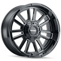 MAYHEM APOLLO 8115 GLOSS BLACK MILLED 20X10 8x170 -19MM 125.2MM