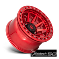 D113 17X9 5X5.0 GL-RED -38MM