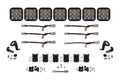 Diode Dynamics SS5 Pro Universal CrossLink 6-Pod Lightbar - White Driving