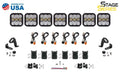 Diode Dynamics SS5 Pro Universal CrossLink 6-Pod Lightbar - White Driving