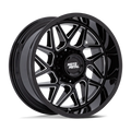 Moto Metal Wheels black auto part