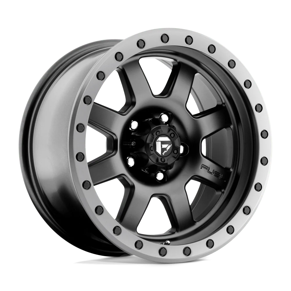 ~(29 lbs. 20X20X11)~ TROPHY 17x8.5 5x127.00 MATTE BLACK GUN METAL RING (-6 mm)
