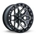 ZION 18X9 6X139.7 ET0 CB106.1 SATIN BLACK TINTED BRONZE