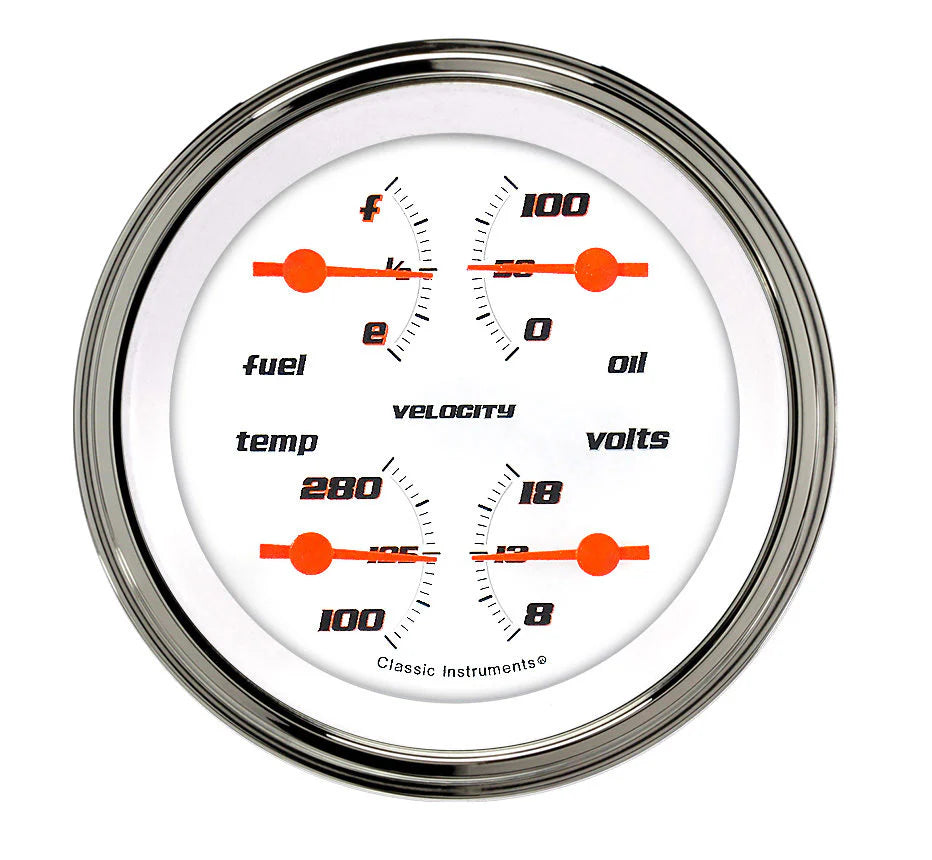 VELOCITY WHITE 3IN QUAD 0-30