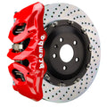 Brembo 20+ Model Y Front GT BBK 6 Piston Cast 380x34 2pc Rotor Drilled-Silver