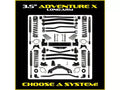 Rock Krawler 07-18 Jeep Wrangler JKU 4DR 3.5in Adventure-X Long Arm
