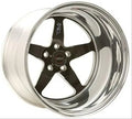 Weld S71 18x8 / 5x4.5 BP / 1.6in. BS Black Wheel (High Pad) - Non-Beadlock