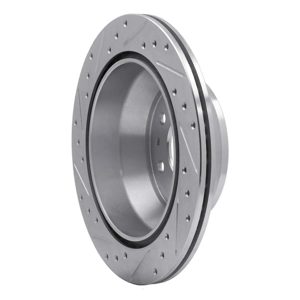 DFC 17-20 Jaguar I-Pace Front & Rear Drilled & Slotted Geoperformance Rotors