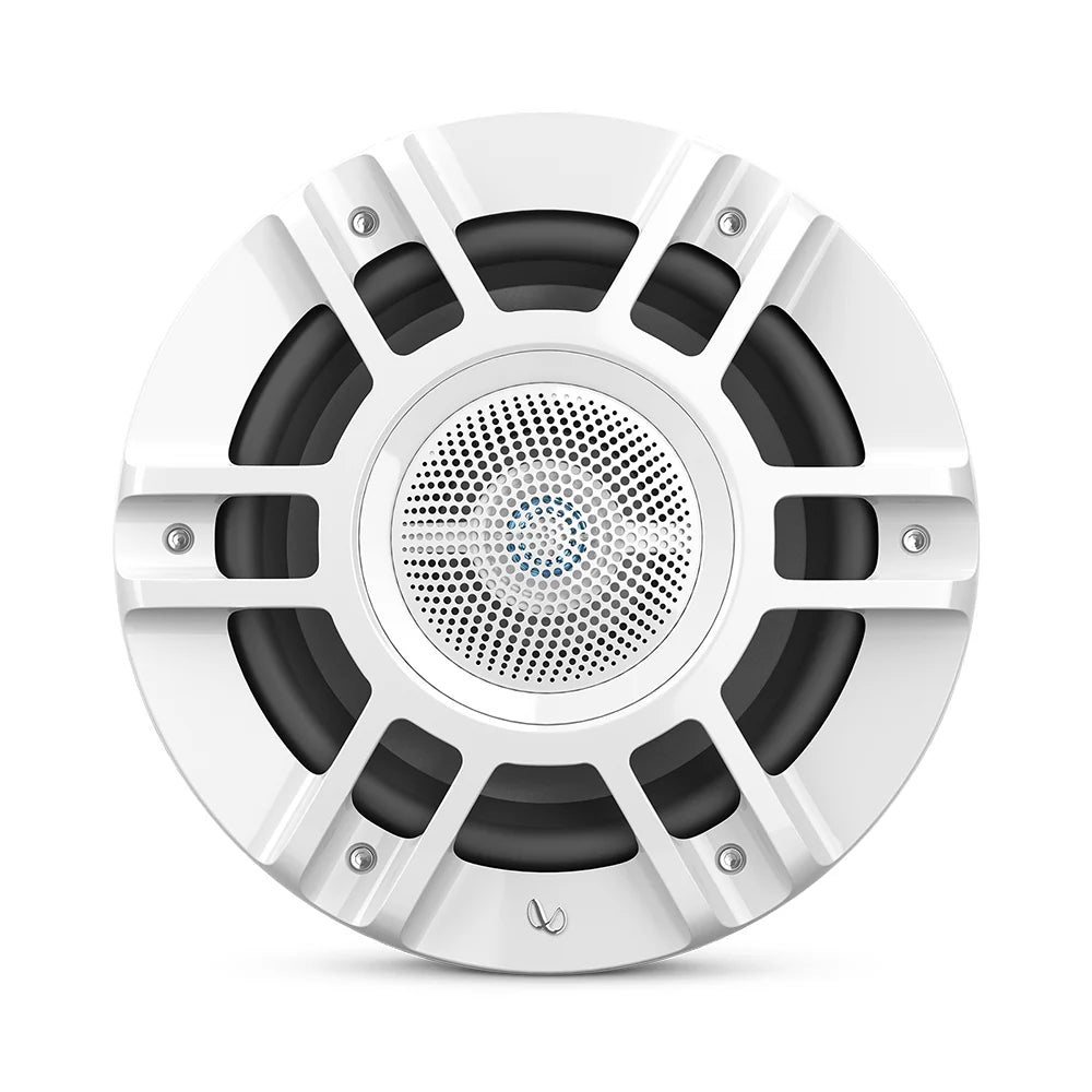 INFINITY HIGH PERFORMANCE SERIES 8IN MARINE THREE WAY; WHITE; 200W RMS 500W PEA
