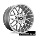 Wheel Pros R140 18X8.5 5X112/4.5 GL-SLVR 45MM