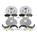 Power Stop 04-08 Toyota Prius Front & Rear Z23 Evolution Sport Brake Kit