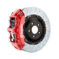 Brembo 13-17 Model S RWD Front GT BBK 6 Piston Cast 380x34 2pc Rotor Drilled-Red