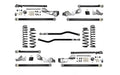 Jeep Wrangler JLU 2.5 Inch Heavy Duty High Clearance Plus Long Arm EVO Manufacturing