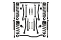 21C WRANGLER JLU 392 4DR 2.5IN ALUM SYS STAGE 1 W/ PB+J LOWER MID ARMS FRONT