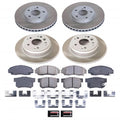 Power Stop 04-08 Acura TL Front and Rear Semi-Coated Rotor Kit