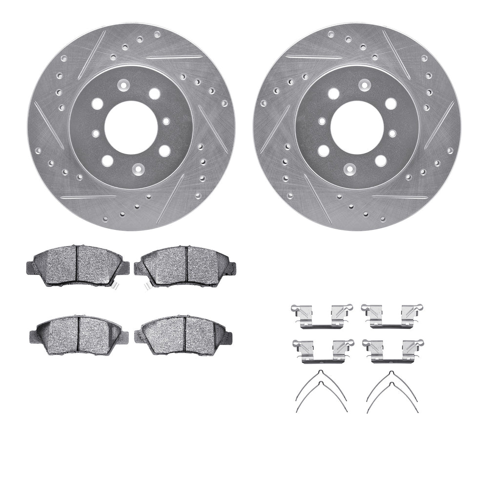 R1 09-20 Honda Fit (Mexico) Front Brakes Pad and Rotor Kit