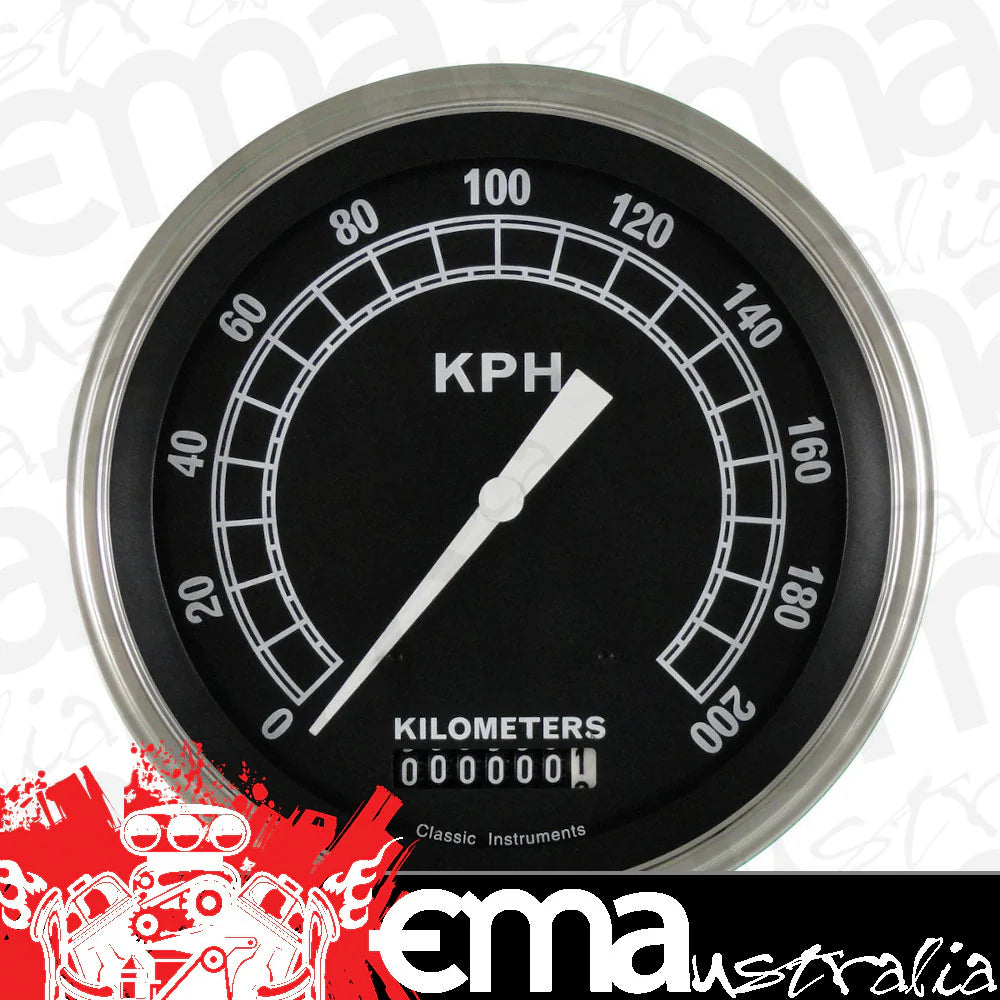 TRADITIONAL 5IN SPEEDO 200 KPH