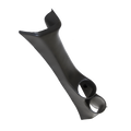 Autometer 08-12 Ford Super Duty 52mm Black Dual Pillar