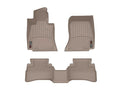 WeatherTech Tan Front and Rear Floorliners Fits -24-25 Mercedes-Benz 451878-1-2