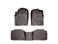 WeatherTech Cocoa Front and Rear Floorliners Fits -20-11 QX56 47336-1-2