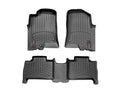 WeatherTech 06-10 Hummer H3 Front and Rear Floorliners - Black