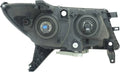 LH HEADLAMP ASSY COMPOSITE HALOGEN; BLACK BEZEL; CHROME TRIM NISSAN PATHFINDER 20132016