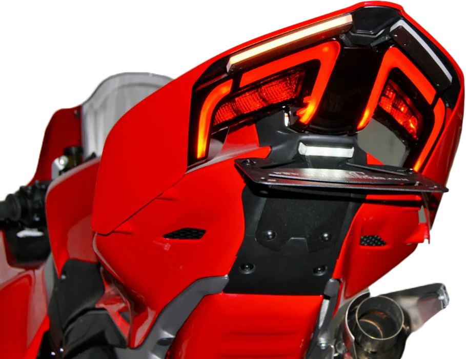 New Rage Cycles 25+ Ducati V4 Panigale/V4 Streetfighter Fender Eliminator - Akrapovic Race Exhaust