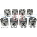 Mahle Rings 3.7760in X 5/64in Cast Claimer Top Compression Ring Plain Ring Set (48 Qty Bulk Pack)