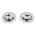 Power Stop 07-09 Mercedes-Benz ML320 Rear Evolution Drilled & Slotted Rotors - Pair