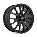 ~(29 lbs. 20X20X11)~ ALPINE 17x8 5x114.30 SATIN GRAY W/ BLACK LIP (38 mm)